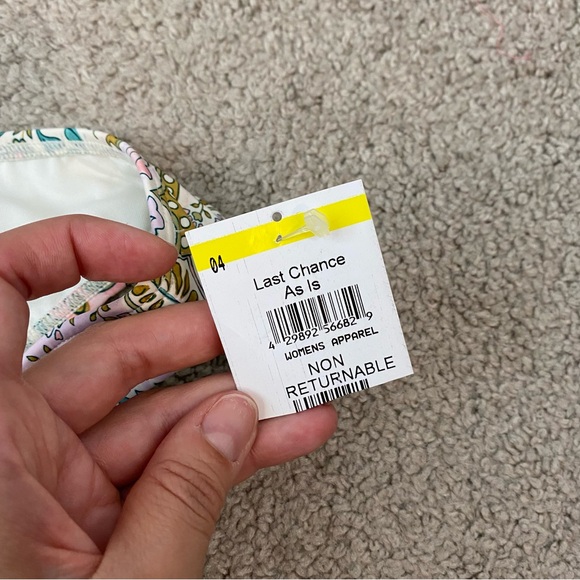 Billabong Women's Summerside Bondi Bikini Bottom in Salt Crystal Size L - Picture 6 of 7